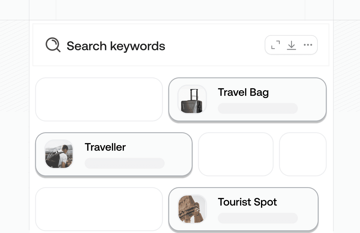 Google ads build interest based on search keywords using macro