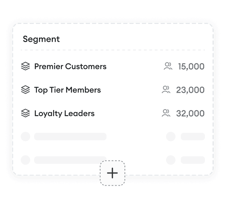 Macro segment templates