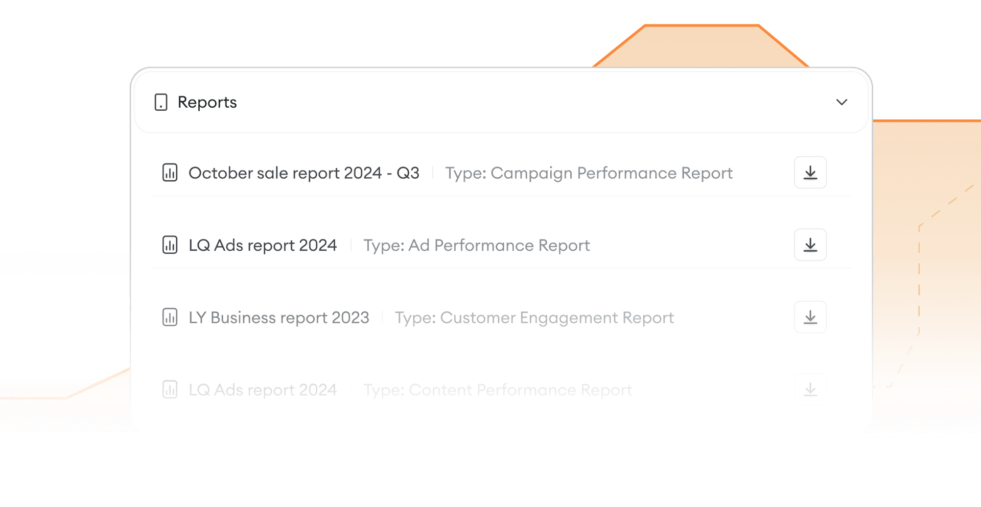 CSV Export